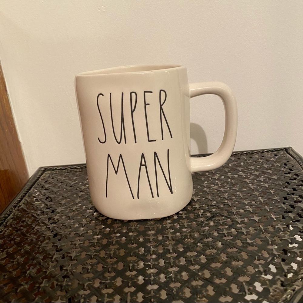 Rae Dunn “Super Man” Mug
